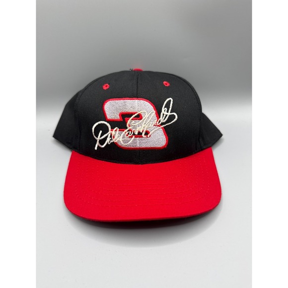 Other - Vintage Dale Earnhardt Sr #3 Snapback Hat Black Red NASCAR Racing Cap